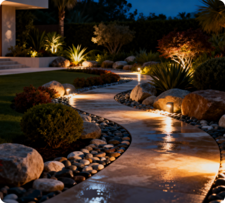 Dış mekân düzenlemelerinde karakter kazandıran dekoratif taş çözümleri ve yüksek verimli bahçe toprağı tedariği ile çevrenizi güçlendiriyoruz.